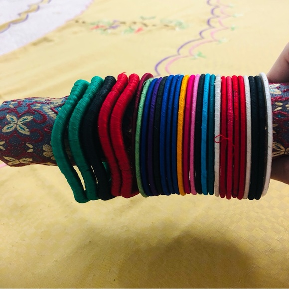 Thread bangles ethnic wear - Picture 5 of 6